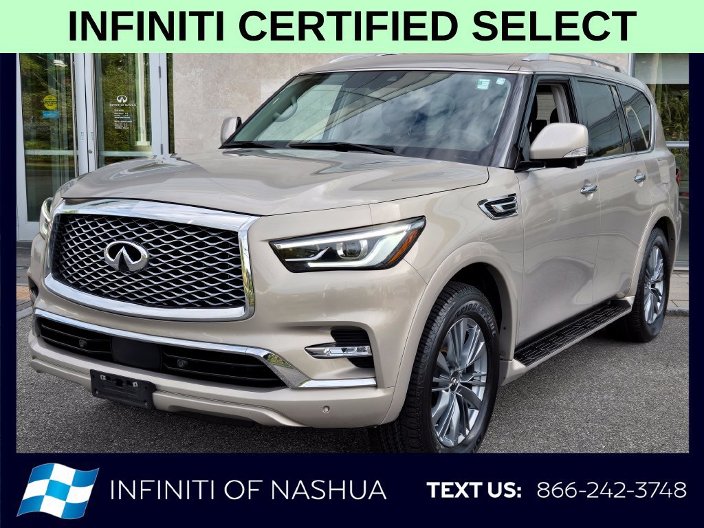 Certified 2021 INFINITI QX80 Luxe w/ Cargo Package AWD/4WD image 1