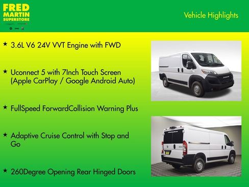 New 2026 RAM ProMaster 2500 w/ Convenience Group image 15