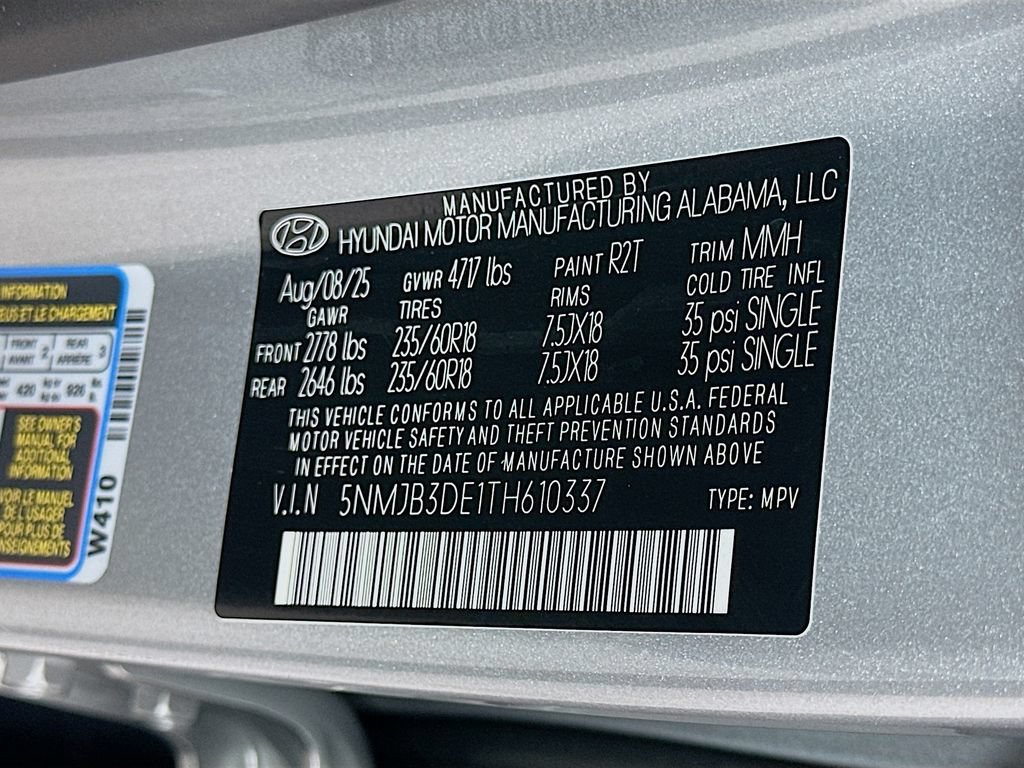 Certified 2026 Hyundai Tucson SEL Plus FWD image 31