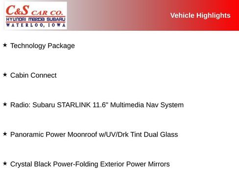 Used 2024 Subaru Ascent Limited w/ Technology Package AWD/4WD image 2
