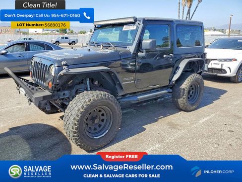 Used 2012 Jeep Wrangler Sport w/ Connectivity Group AWD/4WD image 1