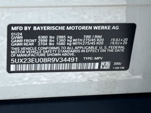 Certified 2024 BMW X5 xDrive40i w/ Premium Package AWD/4WD image 30