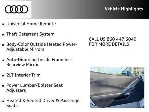 Used 2014 Chevrolet Corvette Stingray Coupe w/ 2LT Preferred Equipment Group RWD image 29