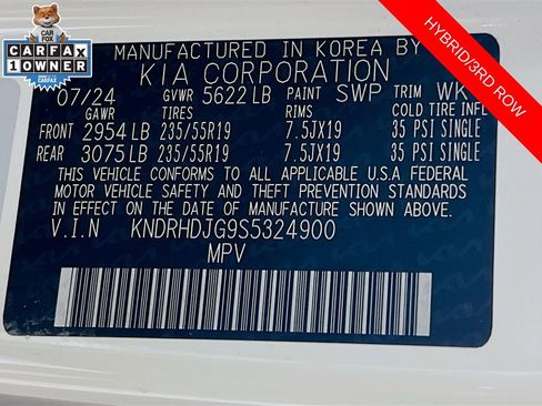 Certified 2025 Kia Sorento EX image 33