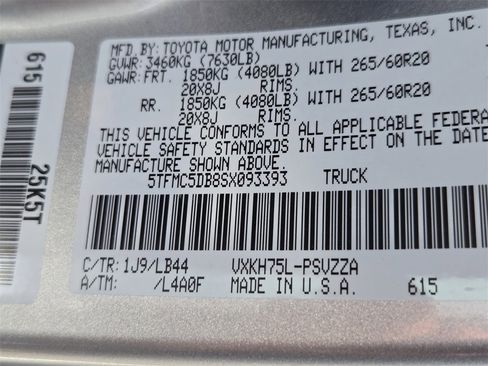 Used 2025 Toyota Tundra 1794 Edition image 33