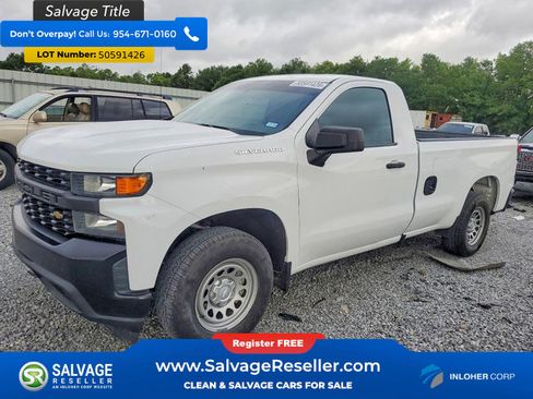 Used 2019 Chevrolet Silverado 1500 W/T RWD image 1