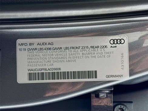 Used 2020 Audi A3 2.0T Premium Plus w/ Premium Plus Package FWD image 32