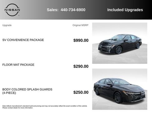 New 2026 Nissan Sentra SV w/ SV Convenience Package image 7