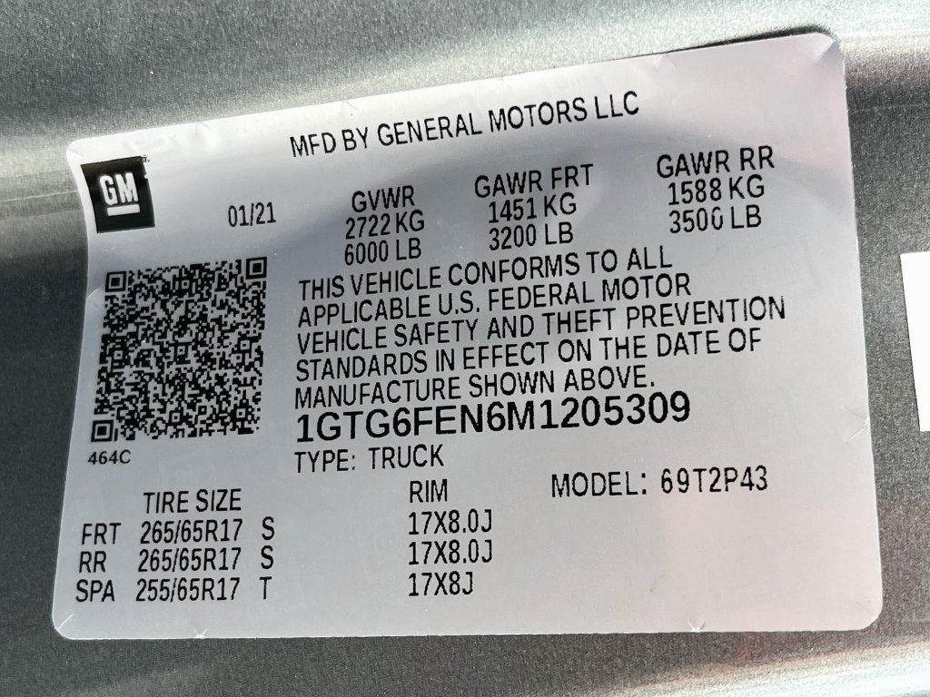 Used 2021 GMC Canyon AT4 w/ Driver Alert Package AWD/4WD image 30