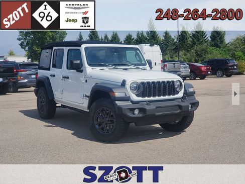 Used 2024 Jeep Wrangler Unlimited Sport AWD/4WD image 1