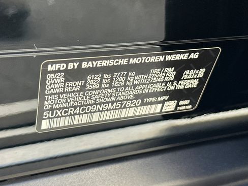 Used 2022 BMW X5 sDrive40i w/ Premium Package RWD image 28