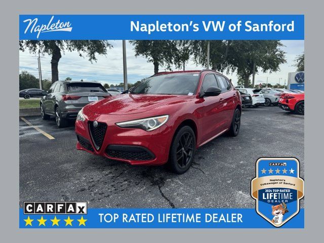 Used 2021 Alfa Romeo Stelvio Sprint w/ Nero Edizione RWD image 1