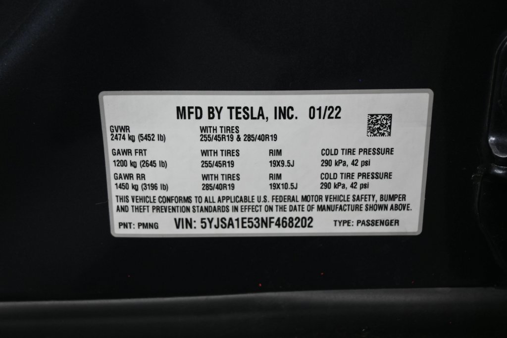 Used 2022 Tesla Model S AWD/4WD image 8