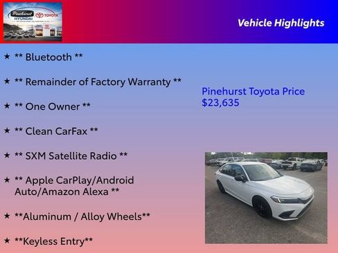 Used 2022 Honda Civic Sport image 16