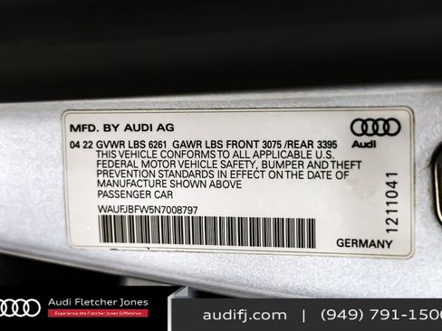 Used 2022 Audi e-tron GT Premium Plus w/ Driver Assistance Package image 25