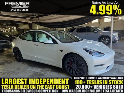 Used 2023 Tesla Model 3 Performance AWD/4WD image 1