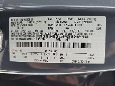 Used 2024 Ford Escape ST-Line w/ Tech Pack #1 image 46