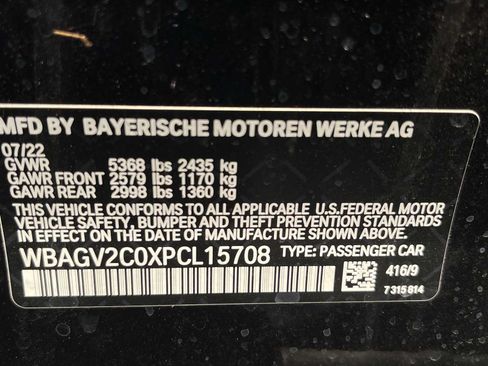 Used 2023 BMW 840i Gran Coupe RWD image 26