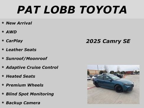 Used 2025 Toyota Camry SE image 18