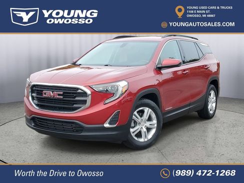 Used 2019 GMC Terrain SLE w/ Driver Convenience Package FWD image 1