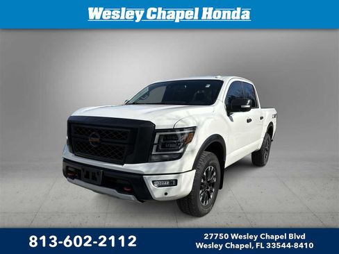 Used 2021 Nissan Titan PRO-4X w/ Pro-4x Convenience Package image 1