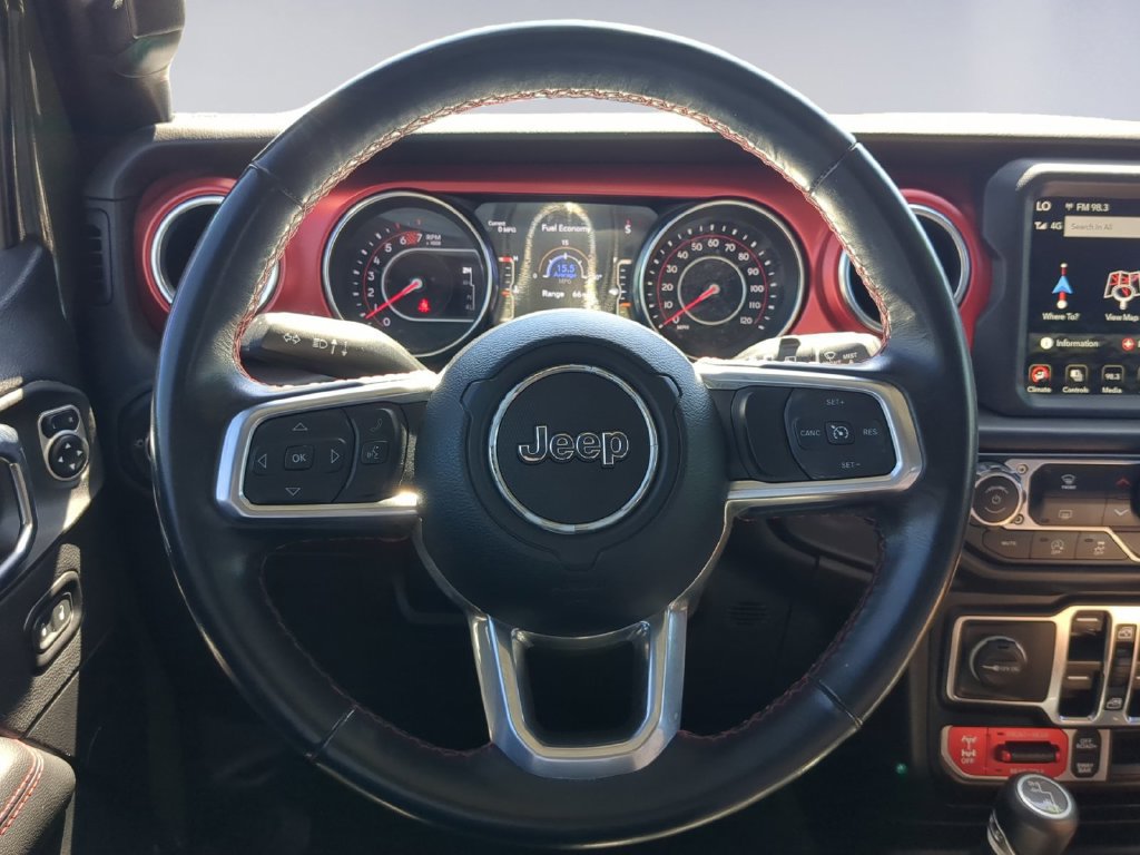 Used 2021 Jeep Wrangler Unlimited Rubicon w/ Uconnect 4C Nav & Sound Group AWD/4WD image 15