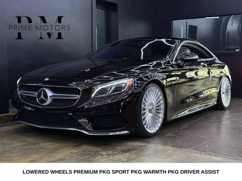 Used 2016 Mercedes-Benz S 550 4MATIC Coupe image 1