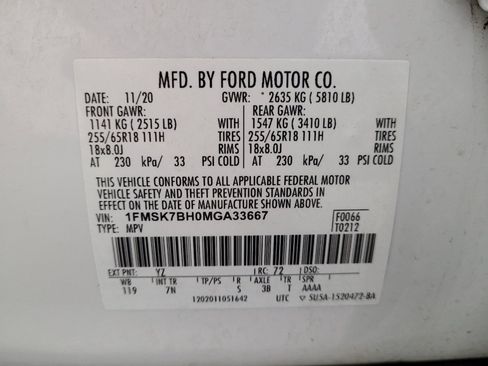 Used 2021 Ford Explorer 2WD image 33