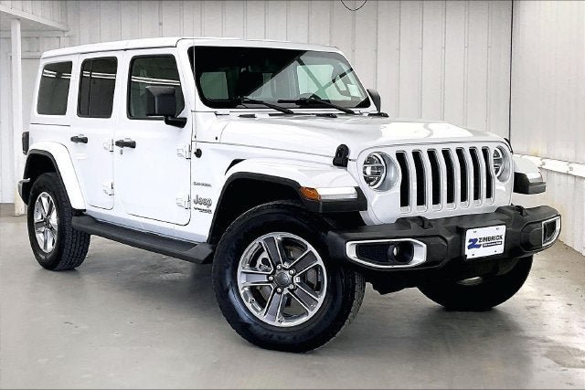 Used 2021 Jeep Wrangler Unlimited Sahara AWD/4WD image 1