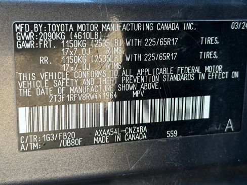 Used 2024 Toyota RAV4 LE image 28