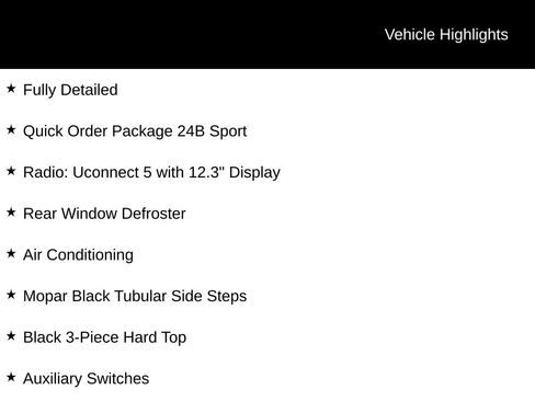 New 2026 Jeep Gladiator Sport AWD/4WD image 3