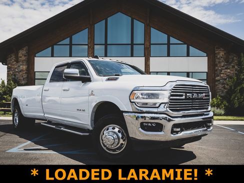 Used 2021 RAM 3500 Laramie w/ Max Tow Package AWD/4WD image 1