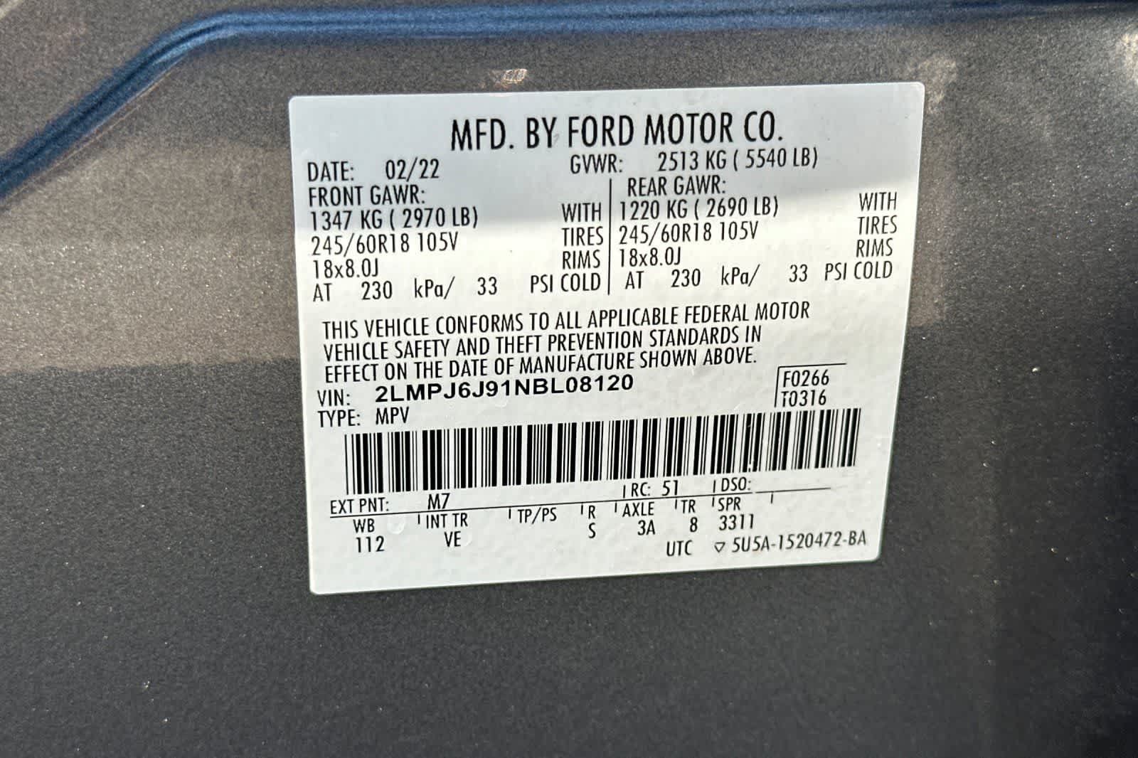 Used 2022 Lincoln Nautilus FWD w/ Premium Package image 38