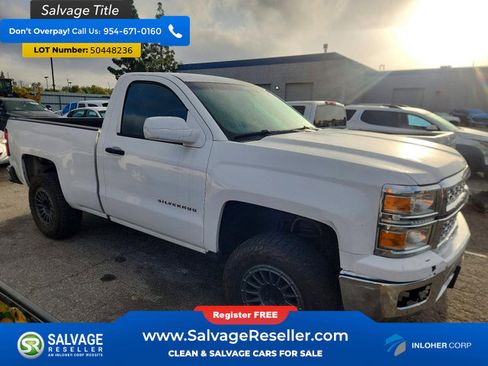 Used 2014 Chevrolet Silverado 1500 W/T w/ Trailering Package RWD image 5