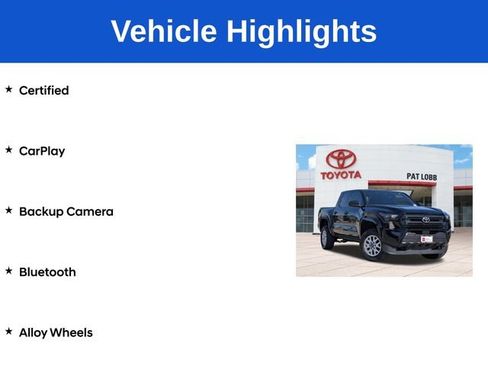 Certified 2025 Toyota Tacoma SR RWD image 5