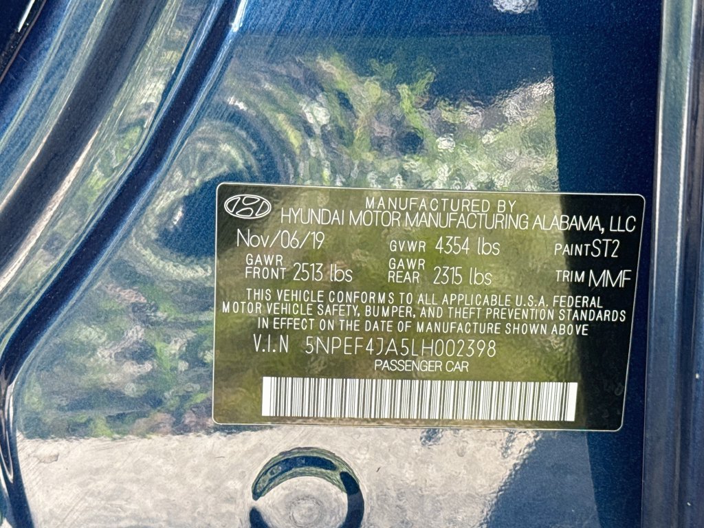 Used 2020 Hyundai Sonata SEL w/ Premium Package FWD image 34