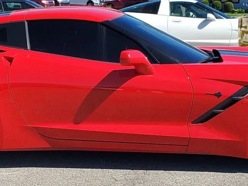 Used 2017 Chevrolet Corvette Stingray Coupe w/ Carbon Flash Badge Package RWD image 8
