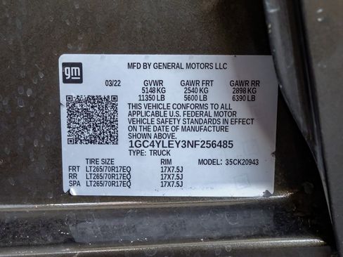 Used 2022 Chevrolet Silverado 2500 W/T w/ WT Convenience Package image 68