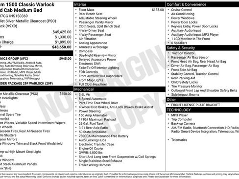 Used 2022 RAM 1500 Warlock w/ Electronics Group AWD/4WD image 19