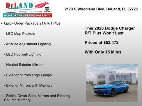 New 2026 Dodge Charger R/T AWD/4WD image 18