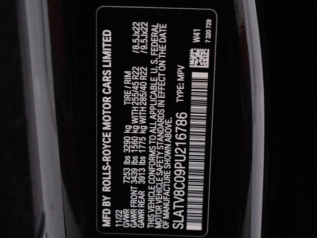 Certified 2023 Rolls-Royce Cullinan Black Badge w/ Driver's Package AWD/4WD image 58