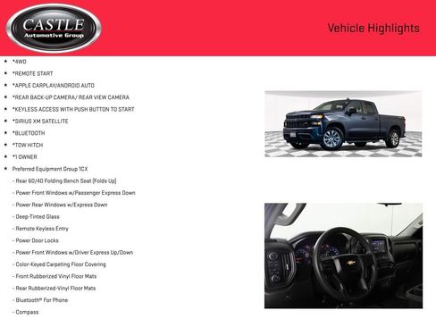 Used 2021 Chevrolet Silverado 1500 Custom image 3