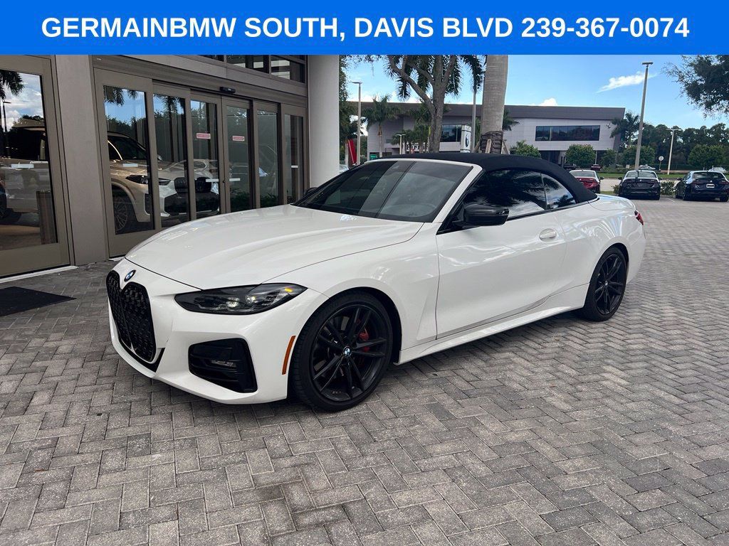Used 2022 BMW 430i Convertible w/ M Sport Package RWD image 1