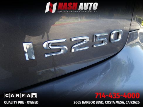 Used 2012 Lexus IS 250 w/ Premium Pkg Value Edition RWD image 73