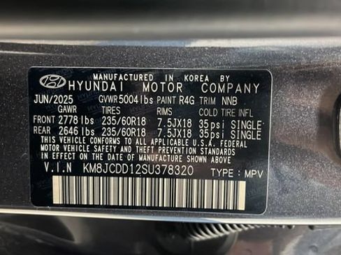Used 2025 Hyundai Tucson SEL AWD/4WD image 36