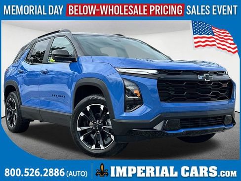 Used 2025 Chevrolet Equinox RS w/ Safety and Technology Package AWD/4WD image 1