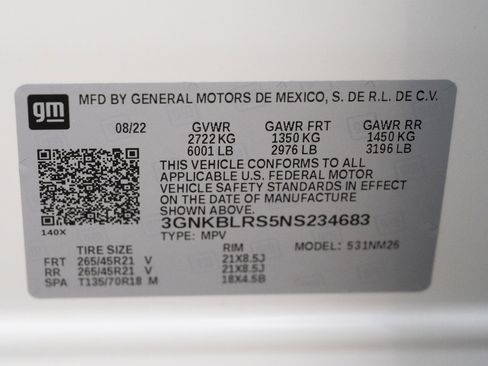 Used 2022 Chevrolet Blazer Premier w/ Enhanced Convenience Package image 18