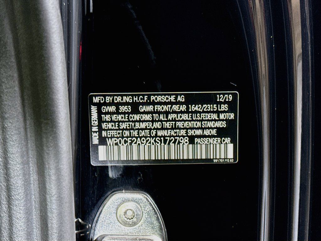 Certified 2019 Porsche 911 Speedster RWD image 28