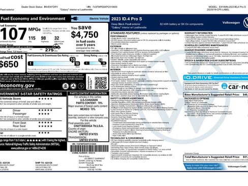 Used 2023 Volkswagen ID.4 Pro S RWD image 3