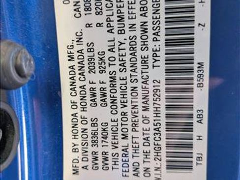 Used 2017 Honda Civic Si image 16